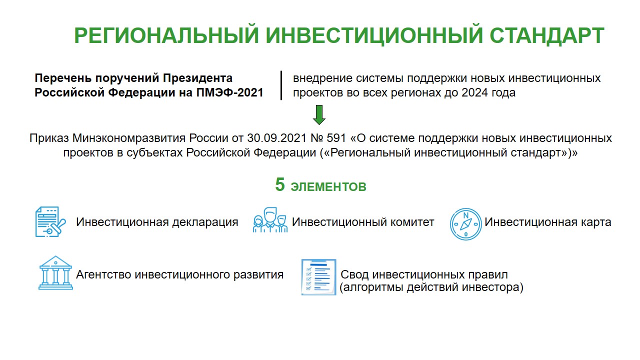 В Томской области внедрен Региональный инвестиционный стандарт.